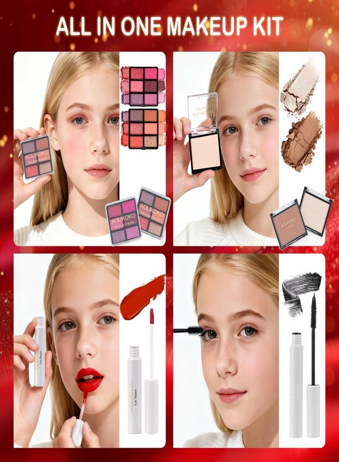 AOLIKOKO Makeup Advent Calendar 2025 for Women & Teen Girls, Xmas Countdown Calendar, 24 Days Christmas Gift Sets Full Makeup Kit Gift - Image 5
